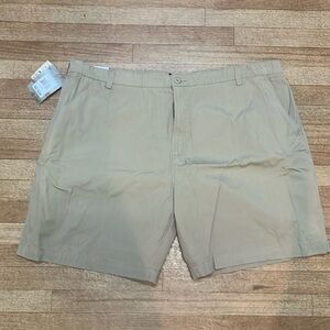 Tan cargo shorts men size 50